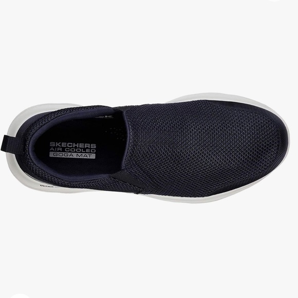 Sketchers Men's Go Walk Evolution Ultra - Impeccable size 8.5 navy blue - Picture 2 of 11